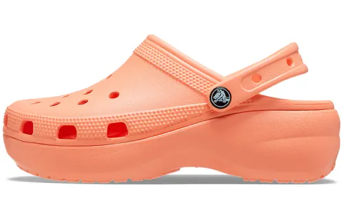 Crocs Classic Platform Clog Papaya Women's
