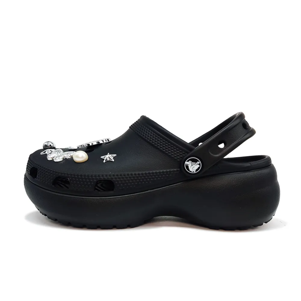 Crocs Classic Platform Clog Clogs Women's Black