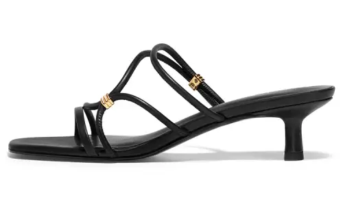 CHARLES&KEITH Composite Sole Quiet Slide Slippers Women's Black