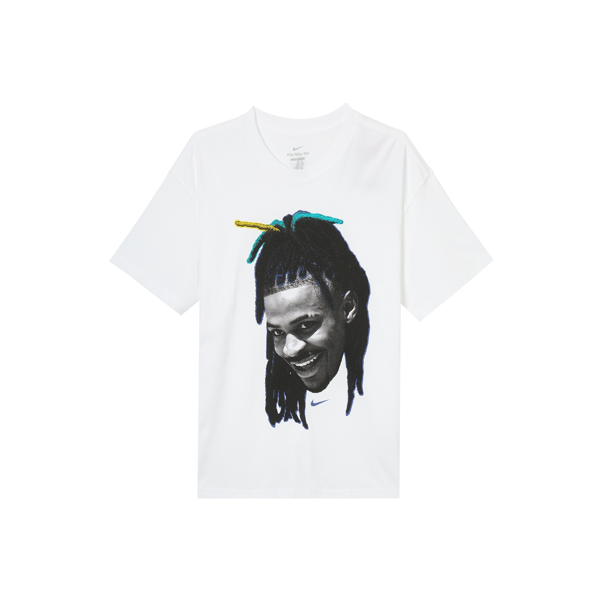 Мужская футболка Nike Swoosh Ja Head Loose Ja Morant (белая)