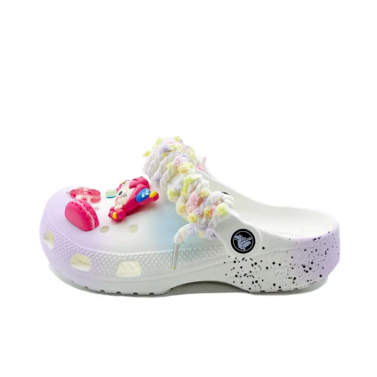 Crocs Classic Clog EVA Clogs Unisex Purple Blue
