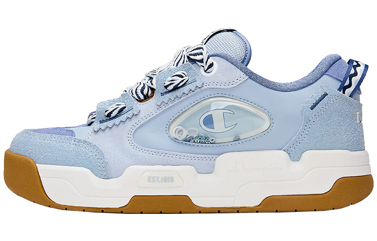 Champion Essentials Collection Valve V2 Puffy Shoes Low top Skateboard Shoes Men's Light Blue