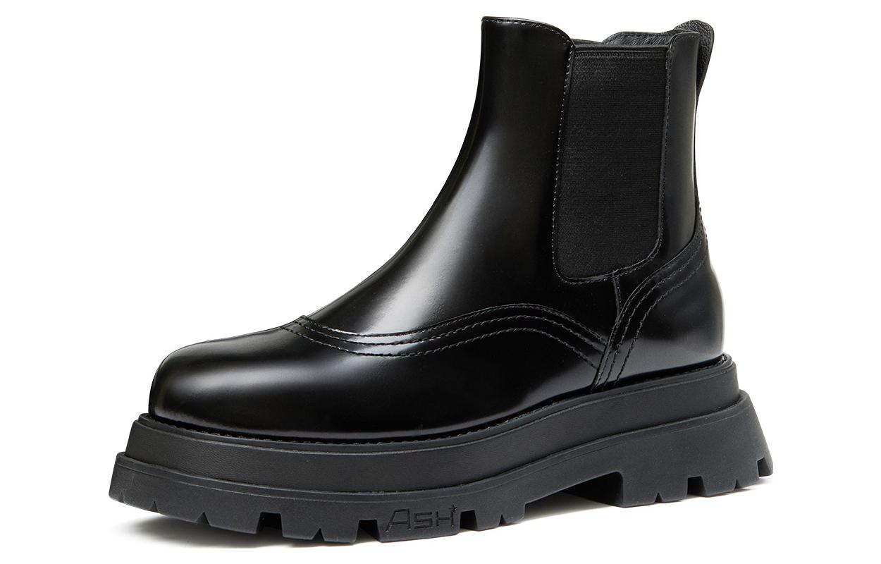 ASH Short Combat Boots Women's Black