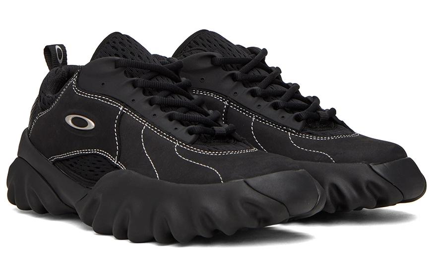 Oakley Factory Team Chop Saw Brain Dead Black Leather Nubuck