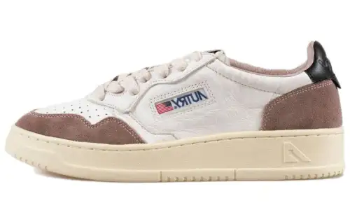AUTRY Panelled Perforated Leather Sneakers