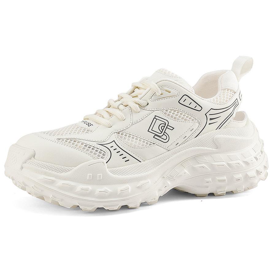 D FUSE SCANDINAVIA Slip Resistant Abrasion Resistant Low top Chunky Sneakers Women's