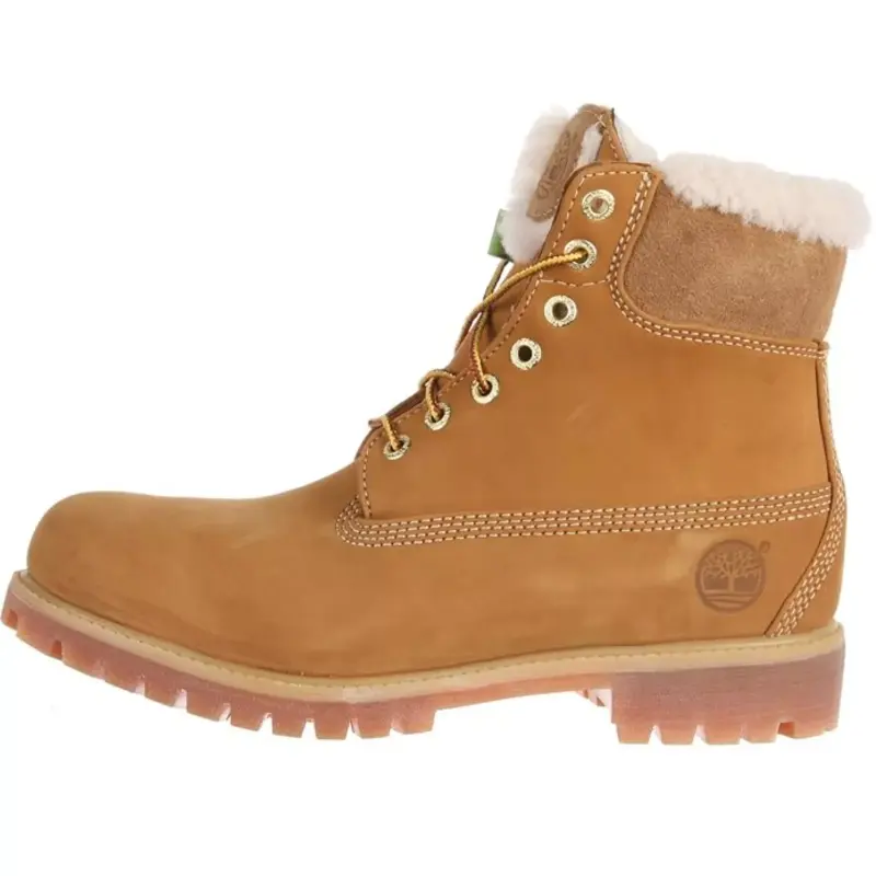 Timberland PREMIUM Comfortable Short Combat Boots Men's Brown