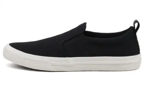Clarks Abrasion Resistant Low top Skateboard Shoes Men's Black