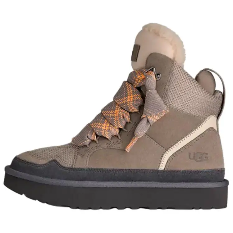 UGG Highmel High top Skateboard Shoes Women's Pebble Gray
