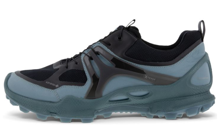 Ecco Biom C Trail Comfortable Abrasion Resistant Low top Running Shoes Men's Blue