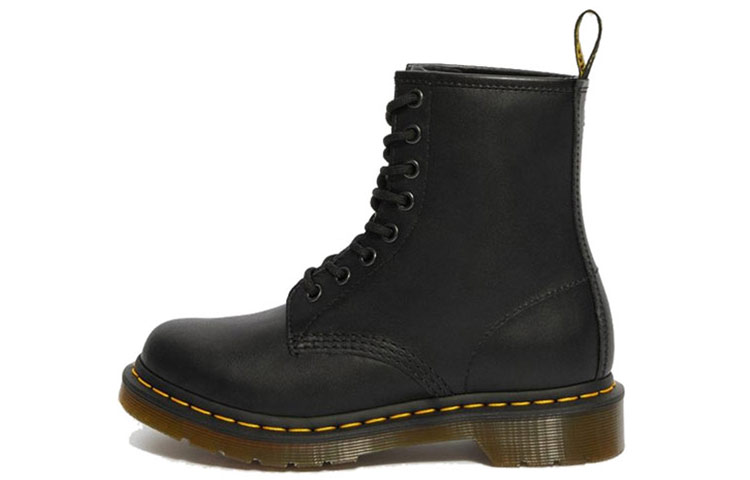 Dr.Martens Мартин 1460 кожа популярный Удобный 16 см. берцы женский черный