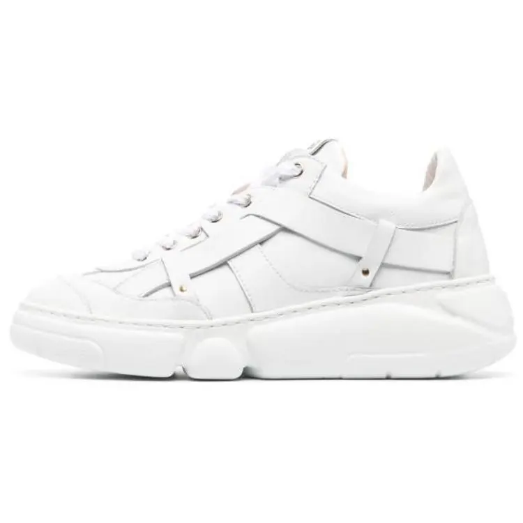 AGL Cow Leather Low top Casual Shoes Women's White