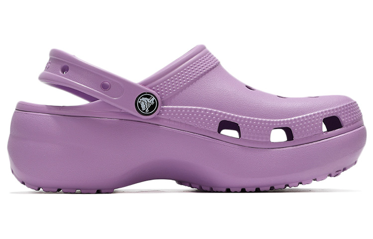 Crocs Classic Platform Clog EVA Clogs Women's Light Purple