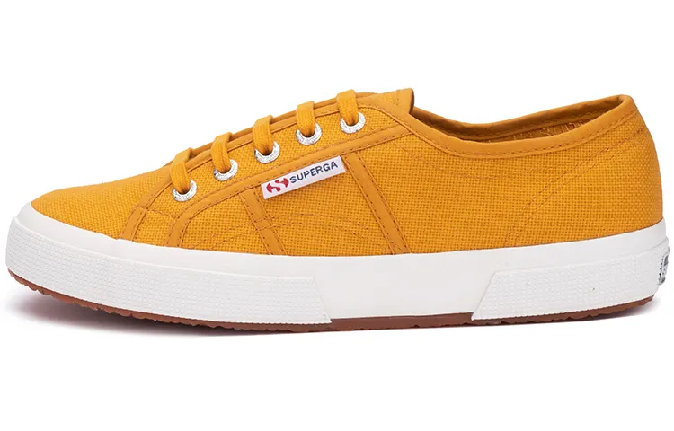 SUPERGA Fashion Trend Low top Canvas Shoes Women's Ginger Yellow
