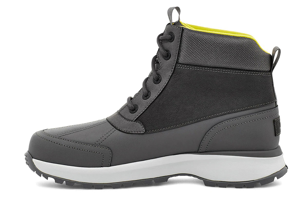 UGG Emmett Duck Snow Boots Dark Grey