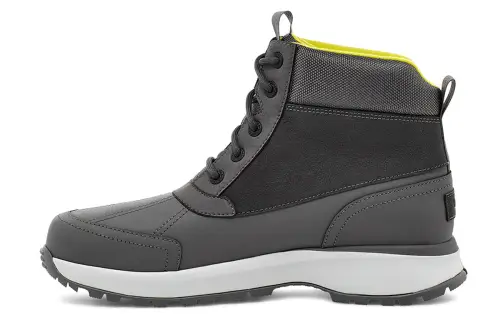 UGG Emmett Duck Snow Boots Dark Grey