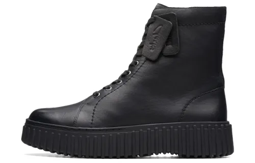 clarks Torhill Rise Leather Ankle Boots
