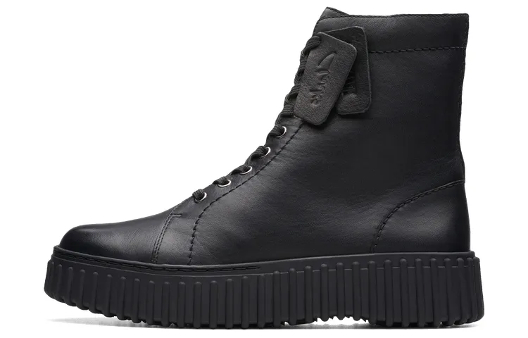 clarks Torhill Rise Leather Ankle Boots