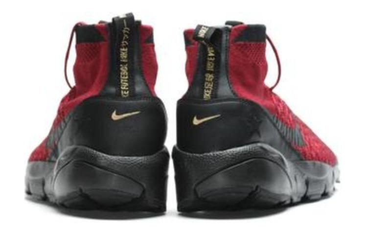 Мужские кроссовки Nike Footscape Magista Team Red (красные) — 团队红/金属黄金/黑 — фото 4