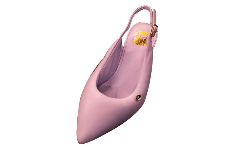 Martine Rose x Clarks Originals Leather Slim Heel High Heels Women's Pink