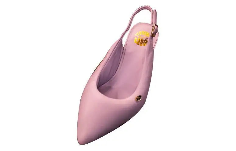 Martine Rose x Clarks Originals Leather Slim Heel High Heels Women's Pink