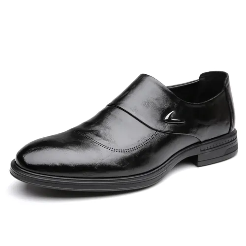 Mulinsen two-layer cowhide business casual formal leather shoes men's style