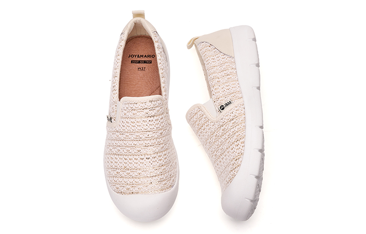 Joy&Mario Fabric Breathable And Lightweight Low top Casual Shoes Women’s