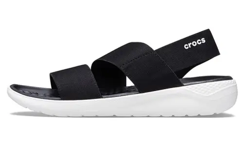Crocs Shoes Sports Sandals 'Black White' Women's