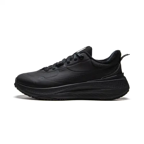 Li Ning SOFT PLUS FLEECE Comfortable Minimalist Style, Fleece Lined Slip Resistant Abrasion Resistant Low top