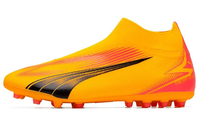 PUMA Ultra Match Mid Soccer Sneakers 'Sun Stream Sunset Glow'