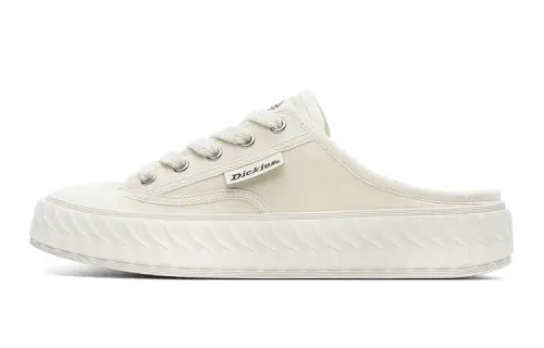 Dickies Trendy Slip Resistant Slip Resistant Low top Canvas Shoes Men's Beige