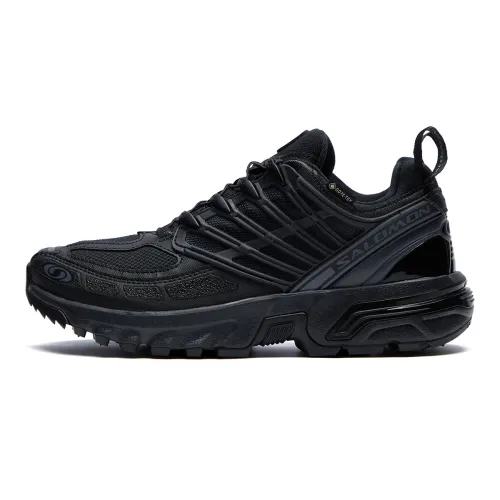 SALOMON ACS Pro GTX Waterproof, Slip Resistant, Abrasion Resistant Low top Casual Shoes Unisex Black