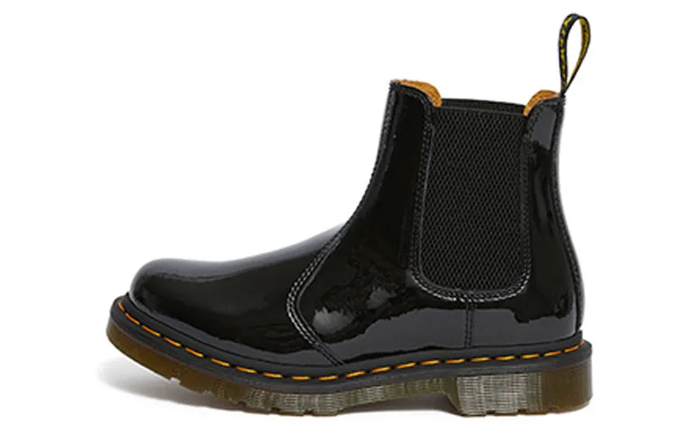 Dr. Martens 2976 Patent Leather Chelsea Boots 'Black' Women's