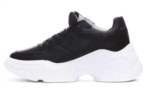 PHILIPPE MODEL Paris Rivoli Leather Low-top Sneakers