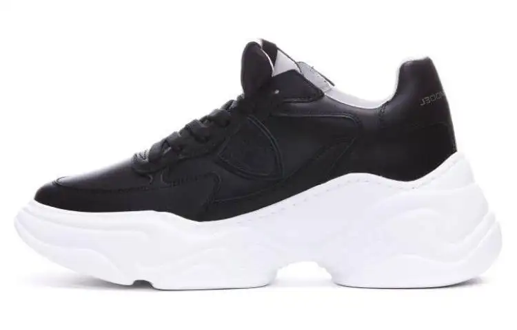 PHILIPPE MODEL Paris Rivoli Leather Low-top Sneakers