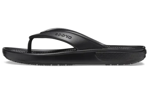 Crocs Classic Cozy Non Slip Flip Flops Unisex Black