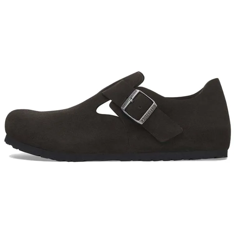 Birkenstock London Suede Leather 'Black'