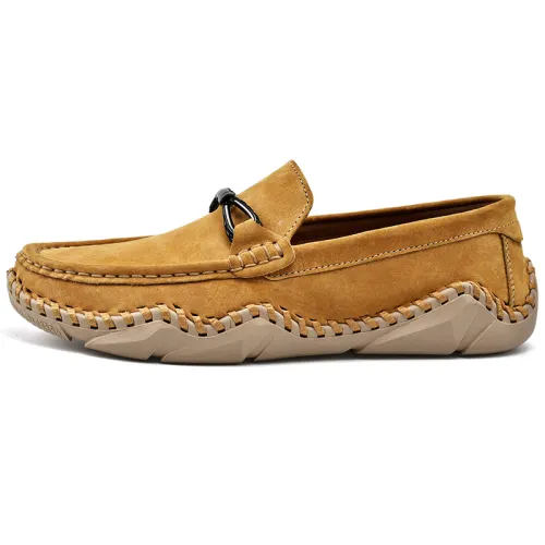 ENRICO COVERI Pigskin Gommino Loafers Men's