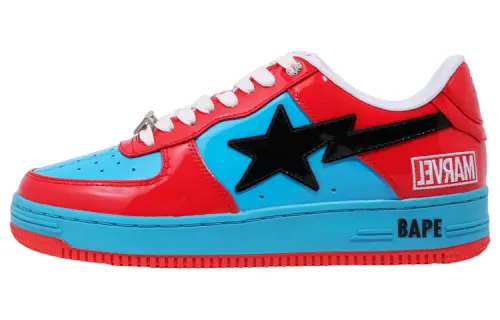 BAPE A BATHING APE Bape Sta Low Marvel Comics Spider Man