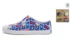 XIAOWANGZI x Native Shoes Jefferson Star Dream Journey Collection Clogs Unisex Blue White