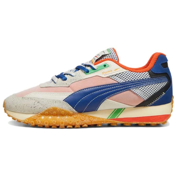 PUMA Blktop Rider Abrasion Resistant Abrasion Resistant Low top Casual Shoes Unisex Orange Blue
