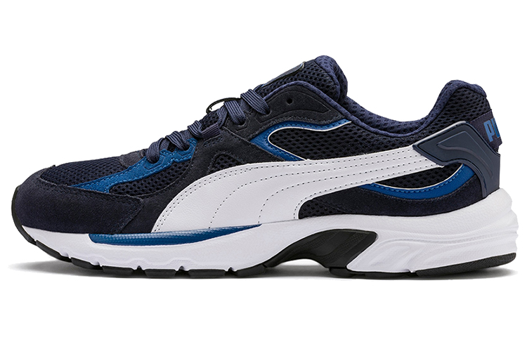 PUMA Axis Plus Suede Low top Running Shoes White/Blue
