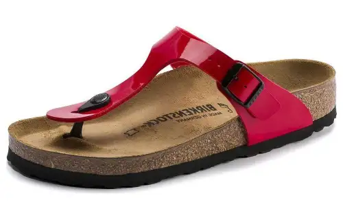 Birkenstock Flip Flops Women's Red