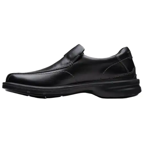 Clarks Leather Casual Shoes Men's Black