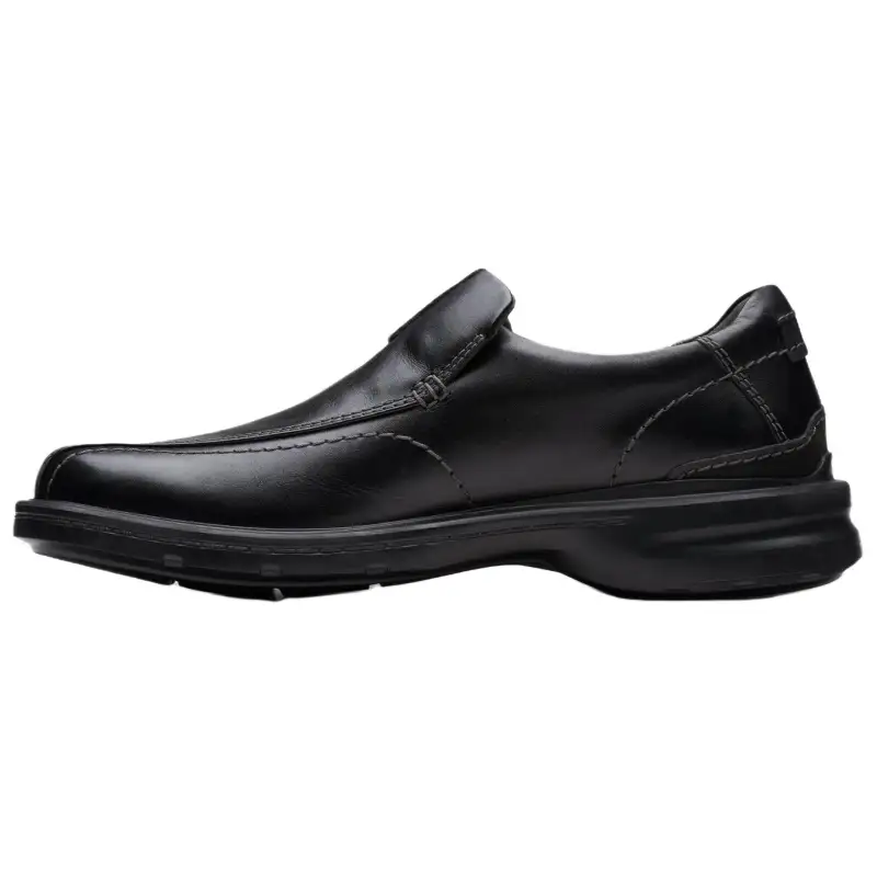 Clarks Leather Casual Shoes Men's Black