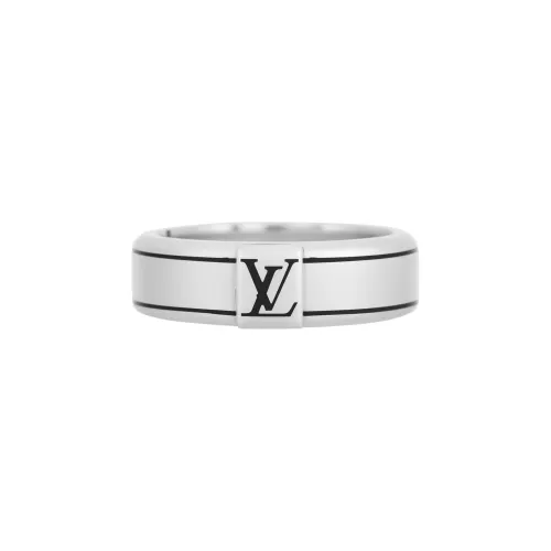Oui Vuitton 1544 V Pike Band Ring