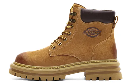 Dickies Waterproof And Wear resistant 12cm Outdoor Boots Women's Earth Yellow