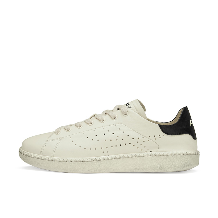 ASH Super Collection Sheepskin Low top Skateboard Shoes Women's Black White