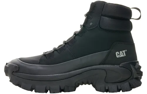 CAT Re-Powered Lunar Rover Series Lunar Explorer First Layer Cowhide Comfortable Short Martin Boots Unisex Black