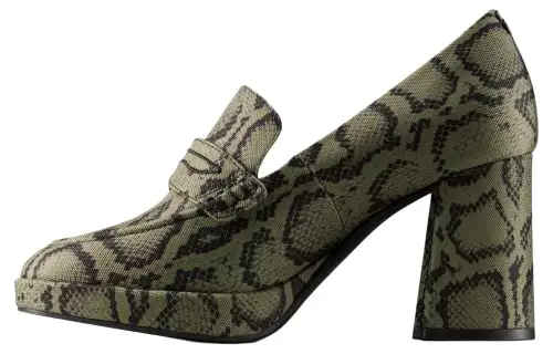 Clarks Loafer 2 Martine Rose Green Textile Women's